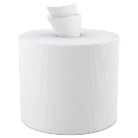 Cascades Pro Center Pull Paper Towels, 2 Ply, 2 Sheets, 600 ft, White, 6 PK H154